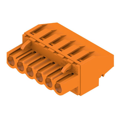 1958830000 - 5mm Female PCB Connector with 6 Poles and Clamping Yoke  (Pack of 60)