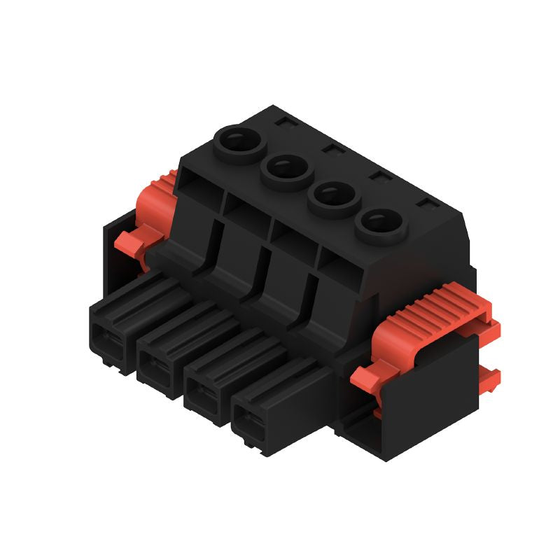 1924640000 - 10.16mm Female PCB Connector, 4 Poles, 180° Angle  (Pack of 20)