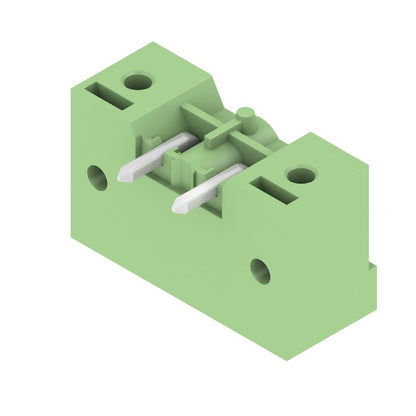 1401720000 - 5.08mm Tinned PCB Header Connector with Flange, 2 Poles  (Pack of 90)