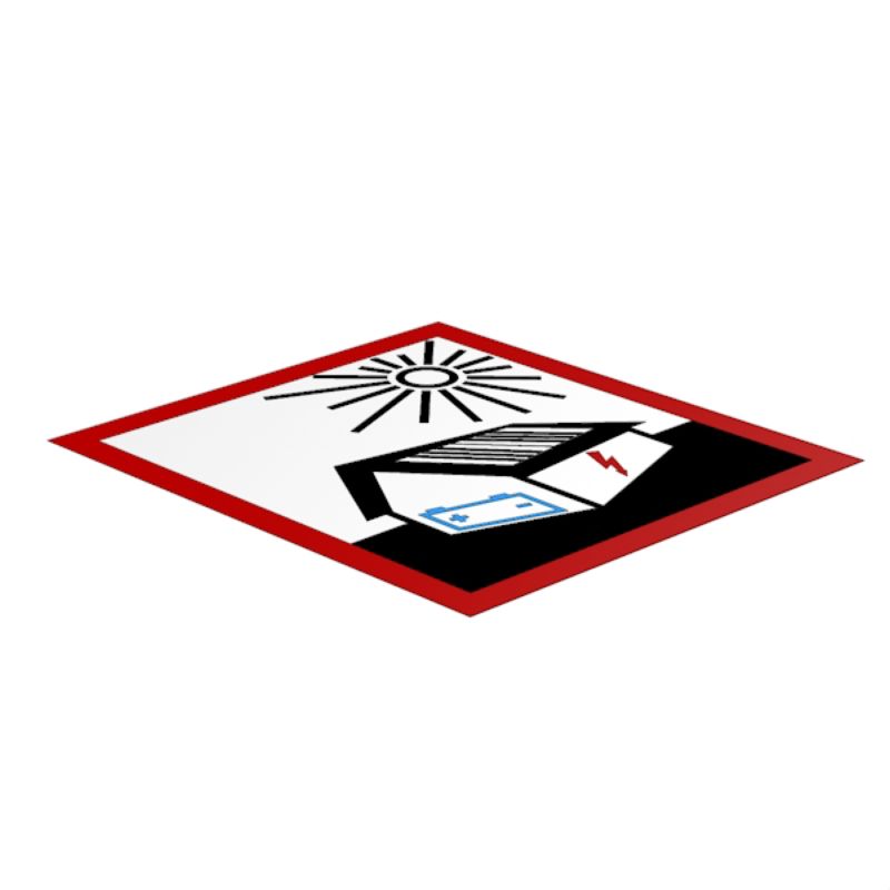 2817470000 - Self-Adhesive Device Markers 100 x 90 mm, Vinyl Film  (Pack of 20)