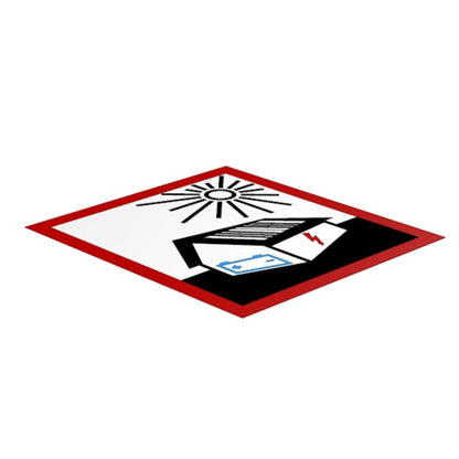 2817470000 - Self-Adhesive Device Markers 100 x 90 mm, Vinyl Film  (Pack of 20)