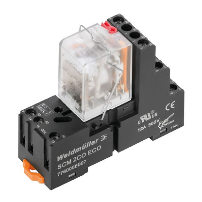 1542490000 - 230V AC Relay Module with 2 CO Contacts and Test Button  (Pack of 10)