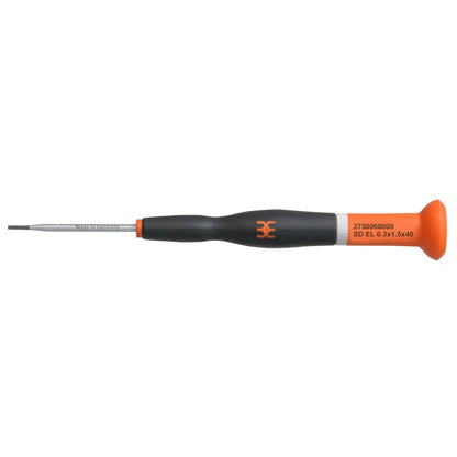 2750060000 - 1.5mm Slotted Screwdriver, 40mm Blade Length