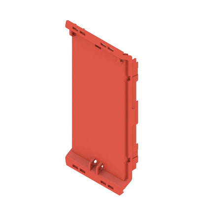 1209390000 - Red Plastic OMNIMATE Housing, 100mm Height, RoHS Compliant  (Pack of 30)