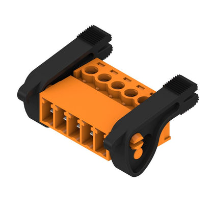 2444100000 - 3.81mm 5-Pole PCB Connector, 180° Angle with Clamping Yoke  (Pack of 50)