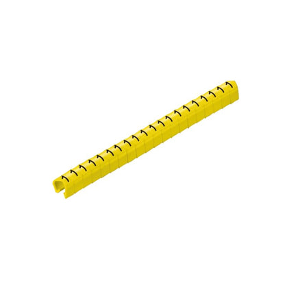 0648201514 - Yellow PVC Cable Markers for 4-5mm Conductors  (Pack of 200)