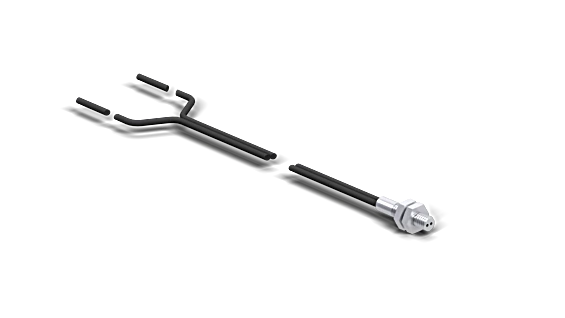 K10 - 2m Flexible Plastic Fiber-Optic Cable for Confined Spaces