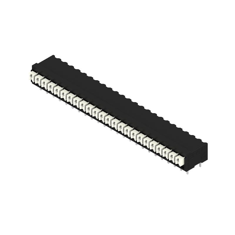 1870490000 - 24-Pole Black Terminal Block with 3.5mm Push-in Connections  (Pack of 6)