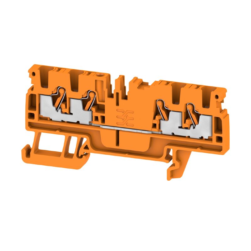 1521720000 - A4C 2.5mm² Orange Terminal, 800V, 24A, Compact Design  (Pack of 100)