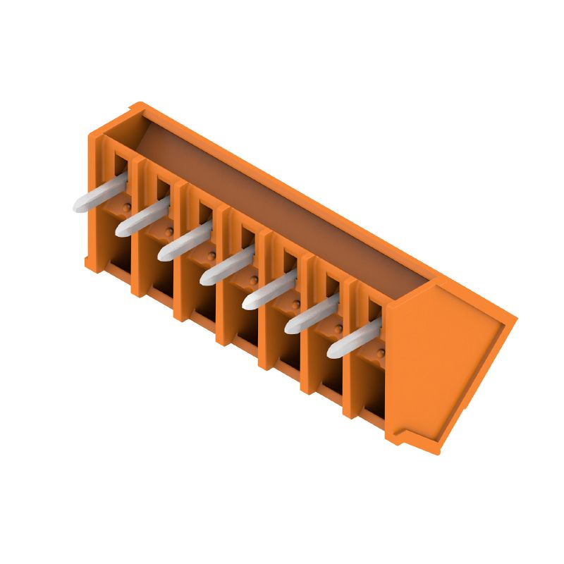 1975900000 - 3.81mm 7-Pole Male PCB Connector with 135° Elbow  (Pack of 50)