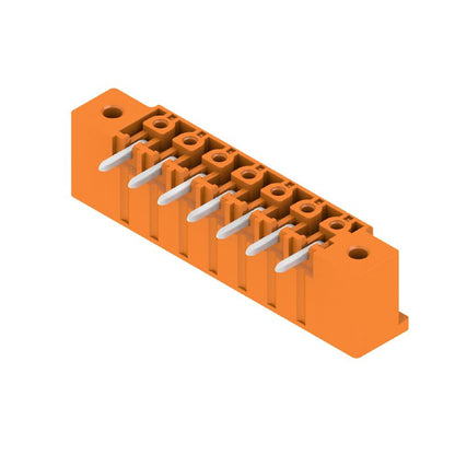 1942500000 - 3.81mm Male PCB Connector, 7-Pole Flange Mount, Orange  (Pack of 48)