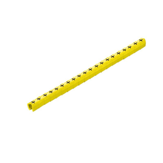 0648001738 - Yellow PVC Conductors Markers for 2-3 mm Cables  (Pack of 200)
