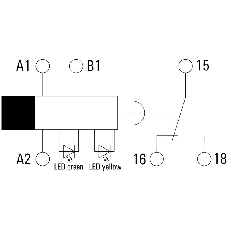2898330000 - TFI-Series 24-240V OFF Delay Relay with Control Input