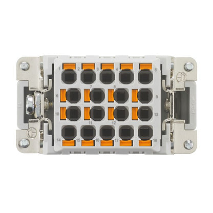 3023920000 - 18-Pole PUSH IN Connector, Size 4, RoHS Compliant