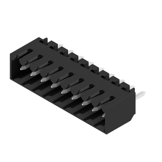 1115640000 - 3.50mm 9-Pole Male PCB Connector, 180° Angle, Black  (Pack of 48)