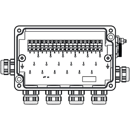 8564200000 - Intrinsically Safe Field Distributor for Profibus & Foundation Fieldbus