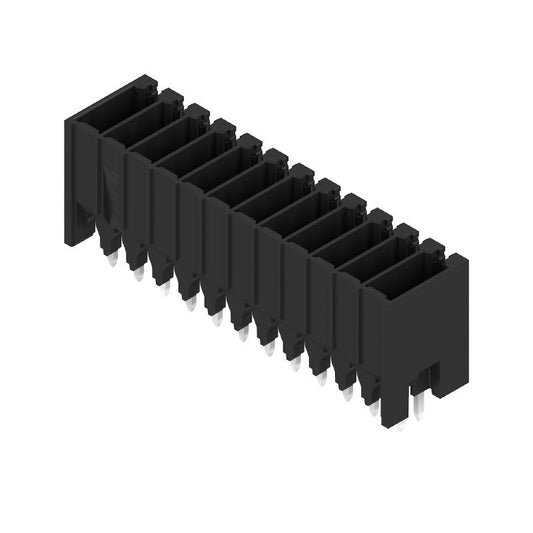 1290140000 - 3.5mm 24-Pole Male Header Connector, 180° Angled, Black  (Pack of 42)