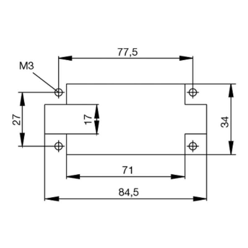 1023220000 - 4-Pole Copper Connector, 80A, 830V, Easy Screw Installation