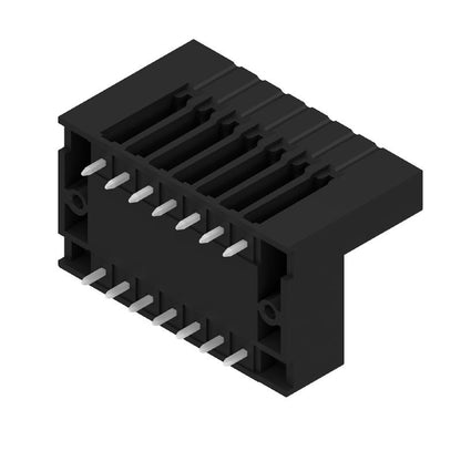 1035360000 - 14-Pole 3.81mm Male PCB Connector, Black THT Flange  (Pack of 50)