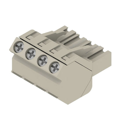 2449010000 - 5.08mm 4-Pole PCB Connector with 225° Clamping Angle  (Pack of 90)