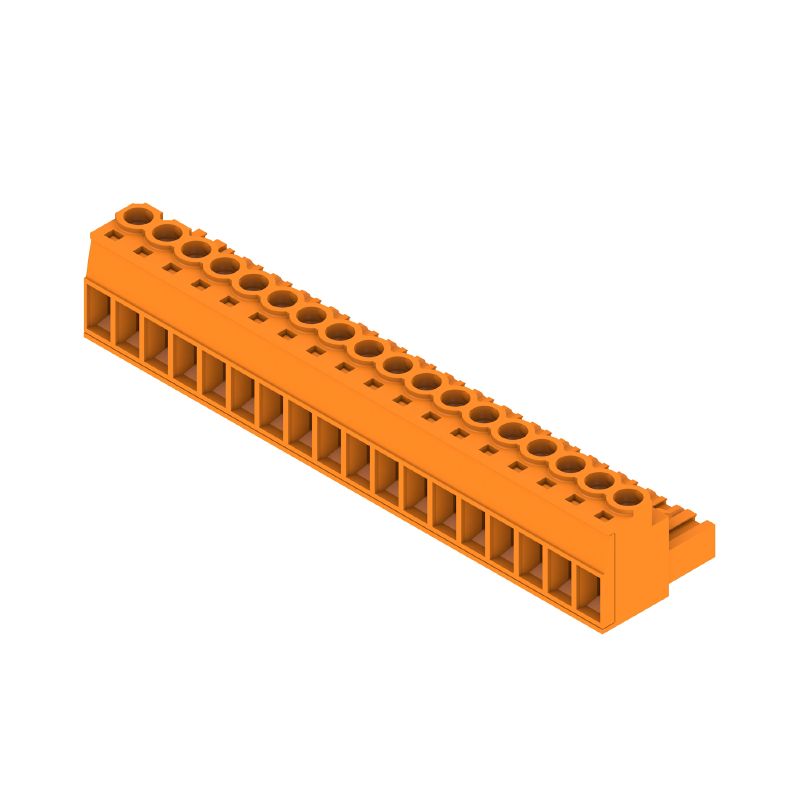 1943740000 - 5.08mm 18-Pole Female PCB Connector with Clamping Yoke  (Pack of 18)