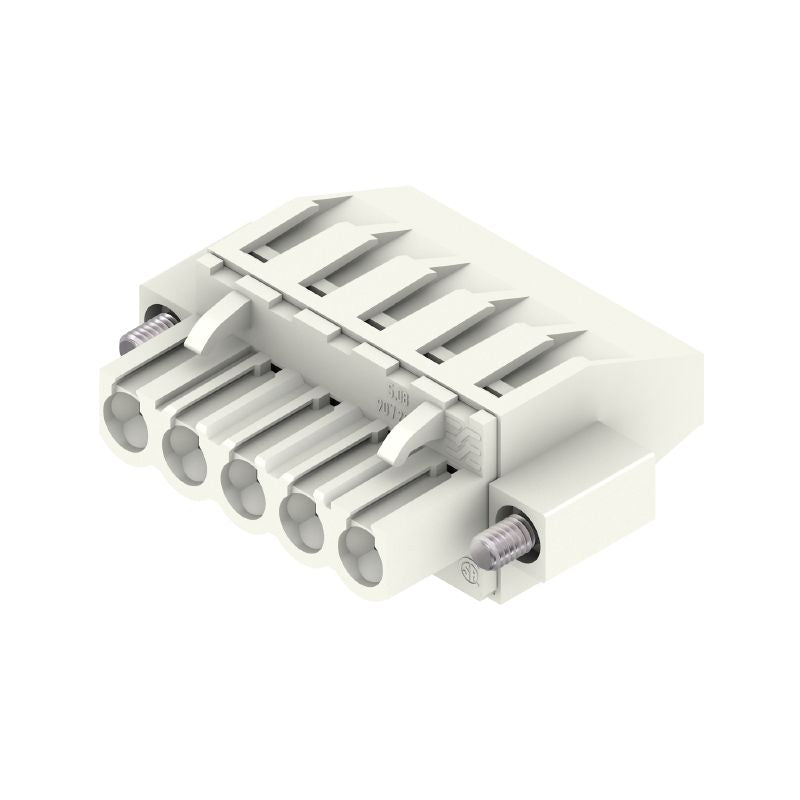 2599100000 - 5-Pole Female Connector, 270° Angle, RoHS Compliant  (Pack of 48)