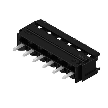 1626650000 - 5mm Pitch 6-Pole Black PCB Connector for Through-Hole Soldering  (Pack of 50)