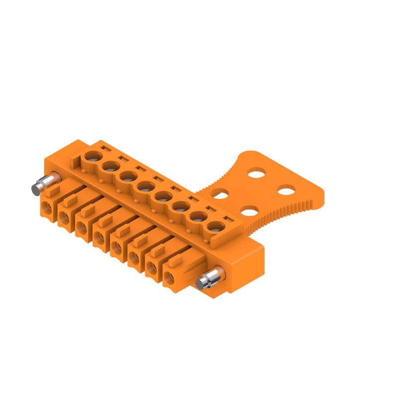 1236590000 - 3.81mm PCB Female Connector for 8 Poles at 180°  (Pack of 50)