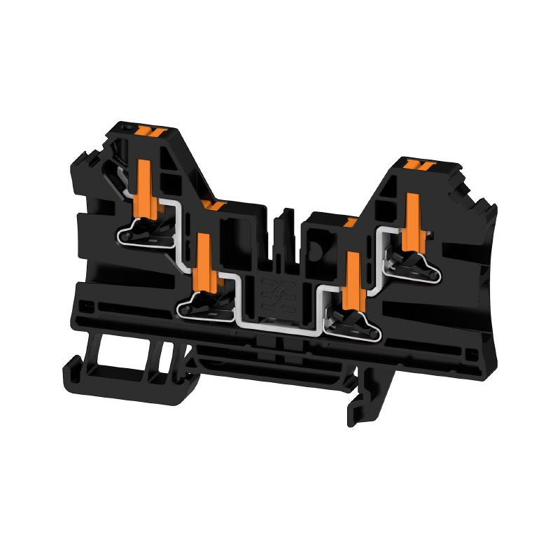 2872170000 - 4mm² Black Terminal Block, 32A, 1000V Rating  (Pack of 50)