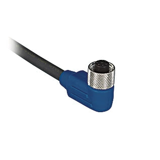 ZAS89R202 - 2m M12 8-Pin Cable, Halogen-Free for Drag Chains