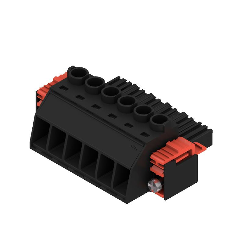 1930200000 - 7.62mm PCB Female Connector with 6 Poles, RoHS Compliant  (Pack of 50)