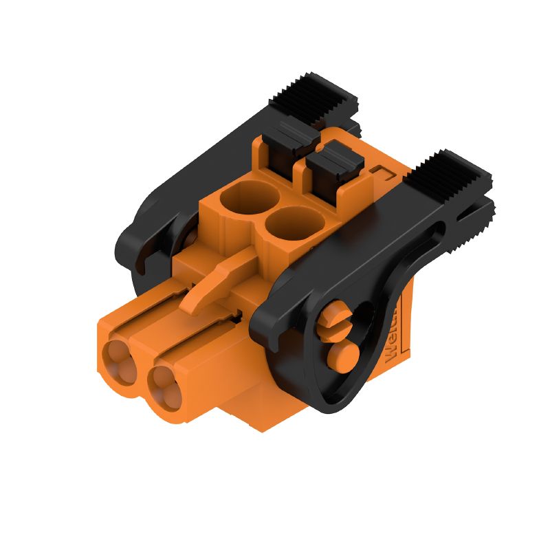 1980870000 - 5mm Female Plug Connector, 90° Angle, 2 Poles  (Pack of 90)