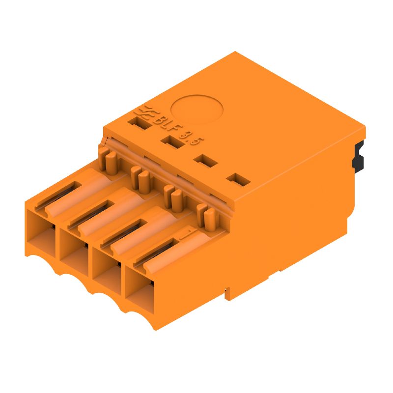 2459070000 - 4-Pole 3.50mm PCB Female Connector with 180° Actuator  (Pack of 132)