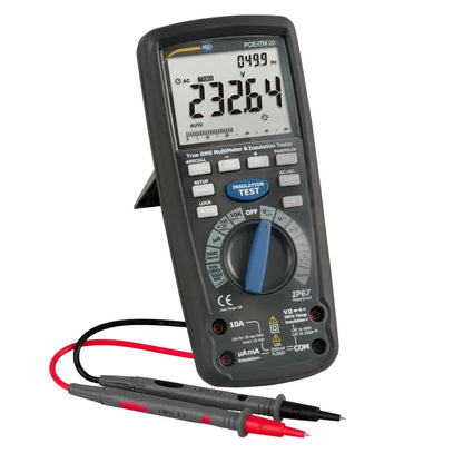 PCE-ITM 20 - 1000V Multimeter & Insulation Tester with Large LCD