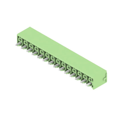 1821000000 - 14-Pole 3.81mm Closed-Side PCB Connector for THT Soldering  (Pack of 30)