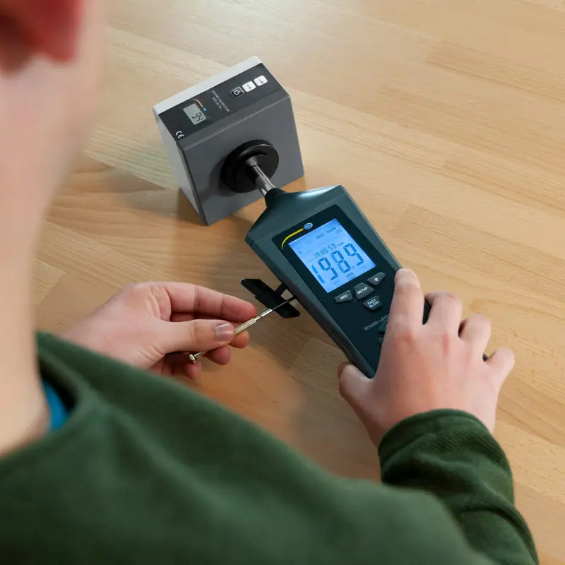 PCE-SC 09 - Portable Class I Acoustic Calibrator with ISO Certificate