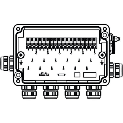 8564110000 - IP66 Fieldbus Distributor for Up to 8 Devices