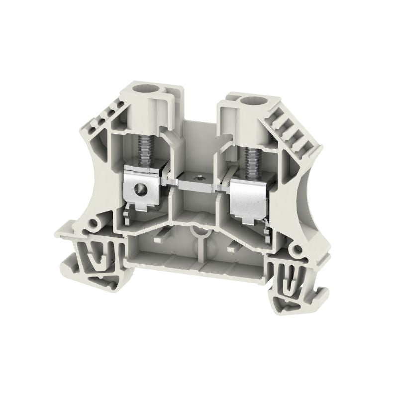 1039700000 - White 6 mm² Feed-Through Terminal Block, 41 A, 800 V  (Pack of 100)