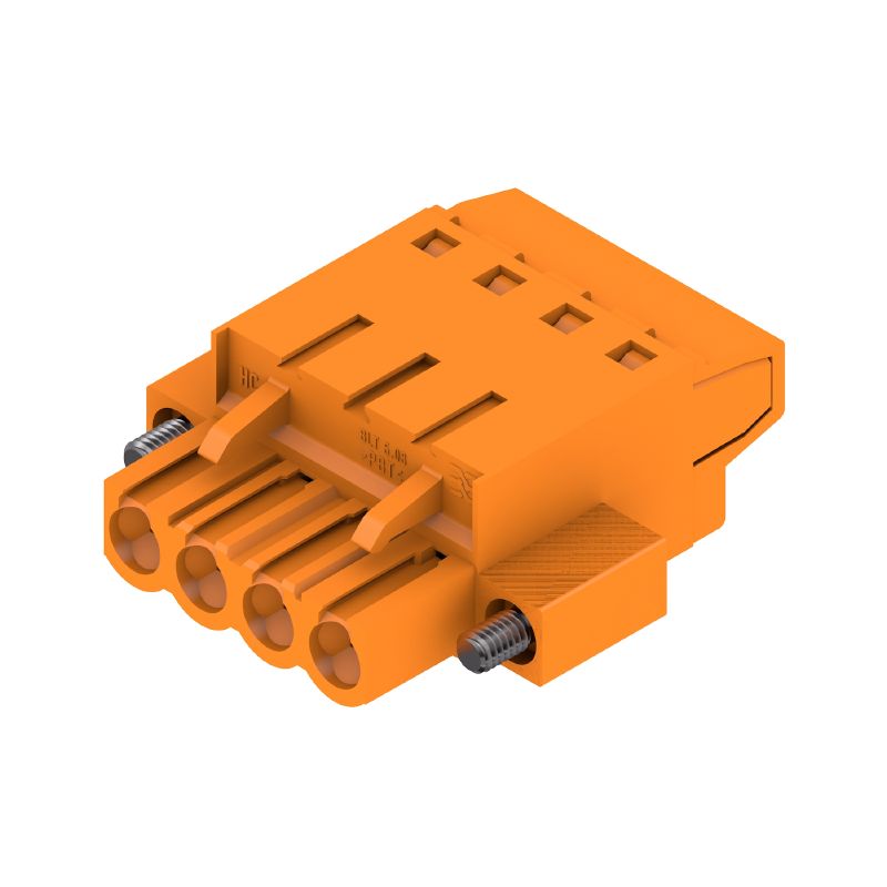 1844010000 - 5.08mm 4-Pole PCB Female Connector with 180° Top Connection  (Pack of 60)