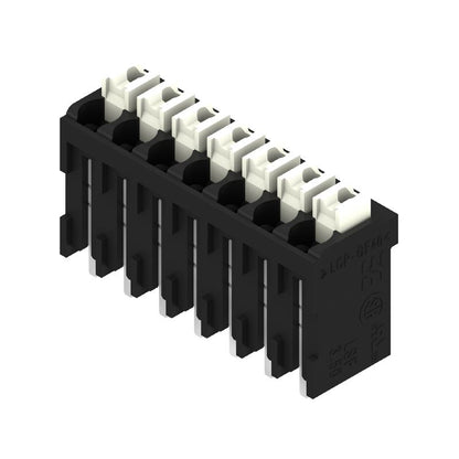 1874340000 - 7-Pole 1.5mm Push-In PCB Connector with Black Finish  (Pack of 175)