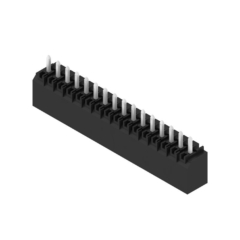1043170000 - 3.50mm PCB Male Connector, 16 Poles, 180° Angle, Black  (Pack of 24)