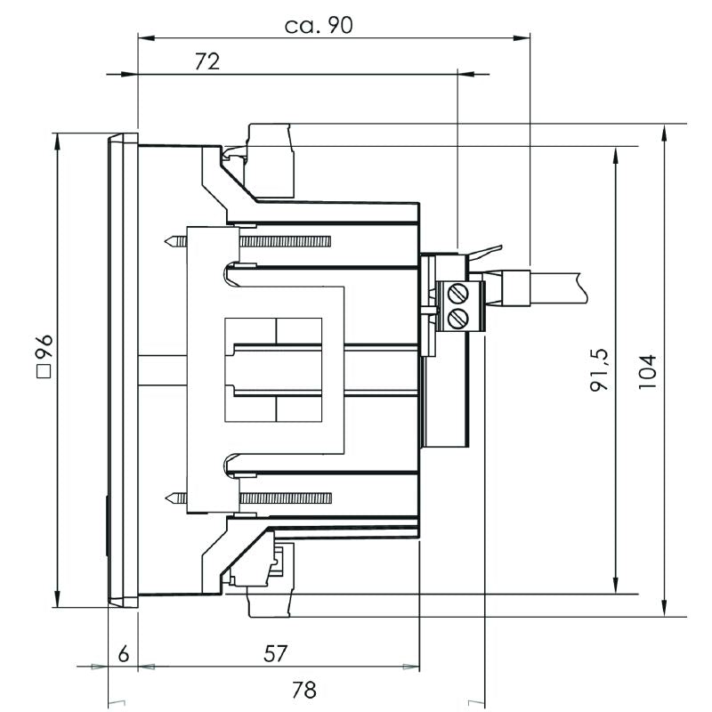 2500890000 - Accurate Energy Meter for Single/Three-Phase Systems