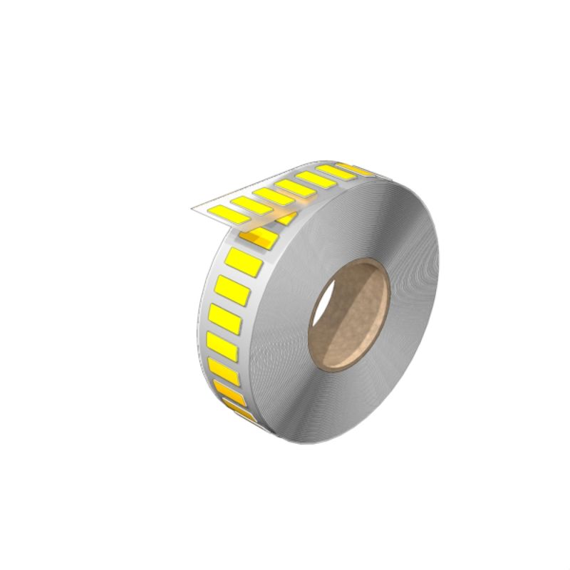 2620990000 - Yellow Self-Adhesive 6x15mm Polyester Device Markers  (Pack of 1000)