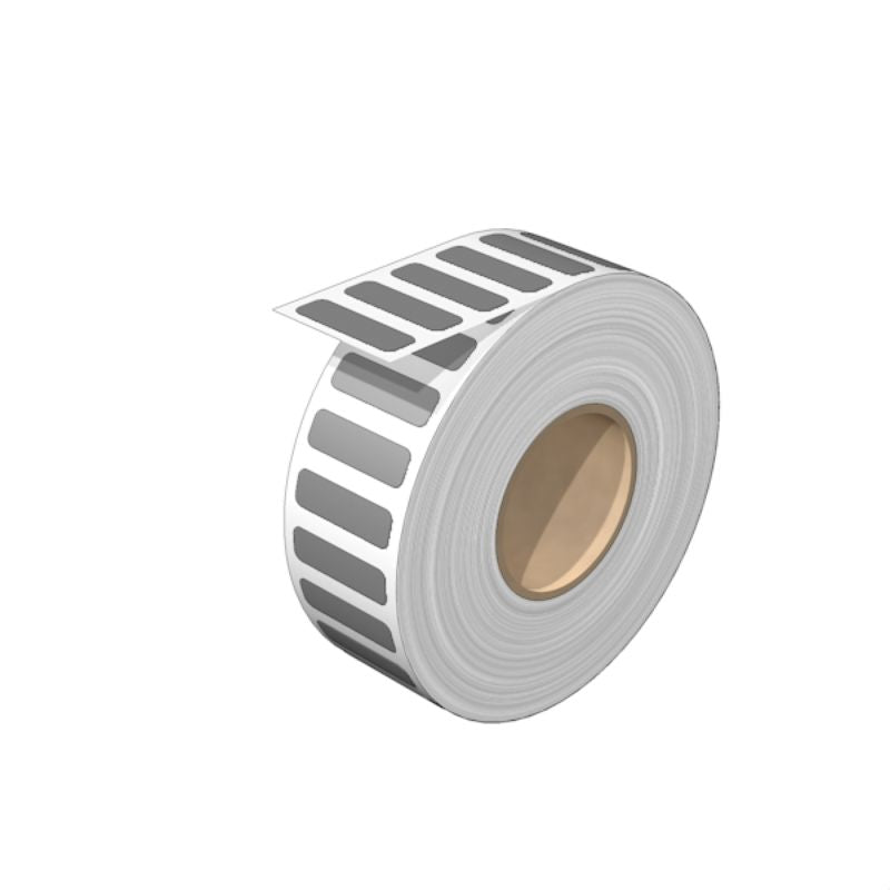 2496990000 - 8x27mm Grey Self-Adhesive Device Markers for Labeling  (Pack of 100)
