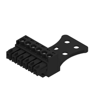 1071960000 - 6-Pole 3.81mm Female PCB Connector, 180° Orientation  (Pack of 50)