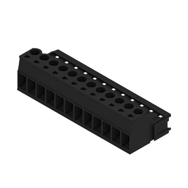 1645330000 - 12-Pole 5.08mm PCB Male Plug Connector with Clamping Yoke  (Pack of 24)