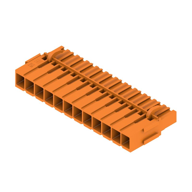 1649470000 - 12-Pole 5.08mm Female PCB Connector with Crimp, RoHS Compliant  (Pack of 50)