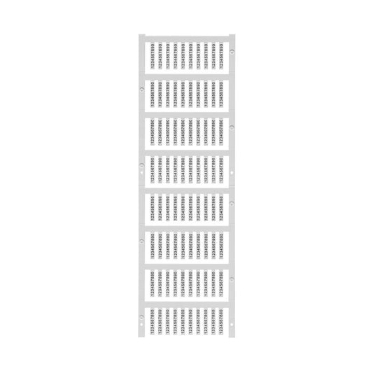 1906370000 - 21x3.2mm SlimFix Cable Markers, 80 Pcs, RoHS Compliant  (Pack of 80)