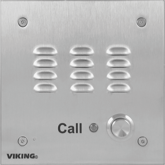 E-30-IP - PoE Powered Hands-Free Entry Phone with LED Call Indicator