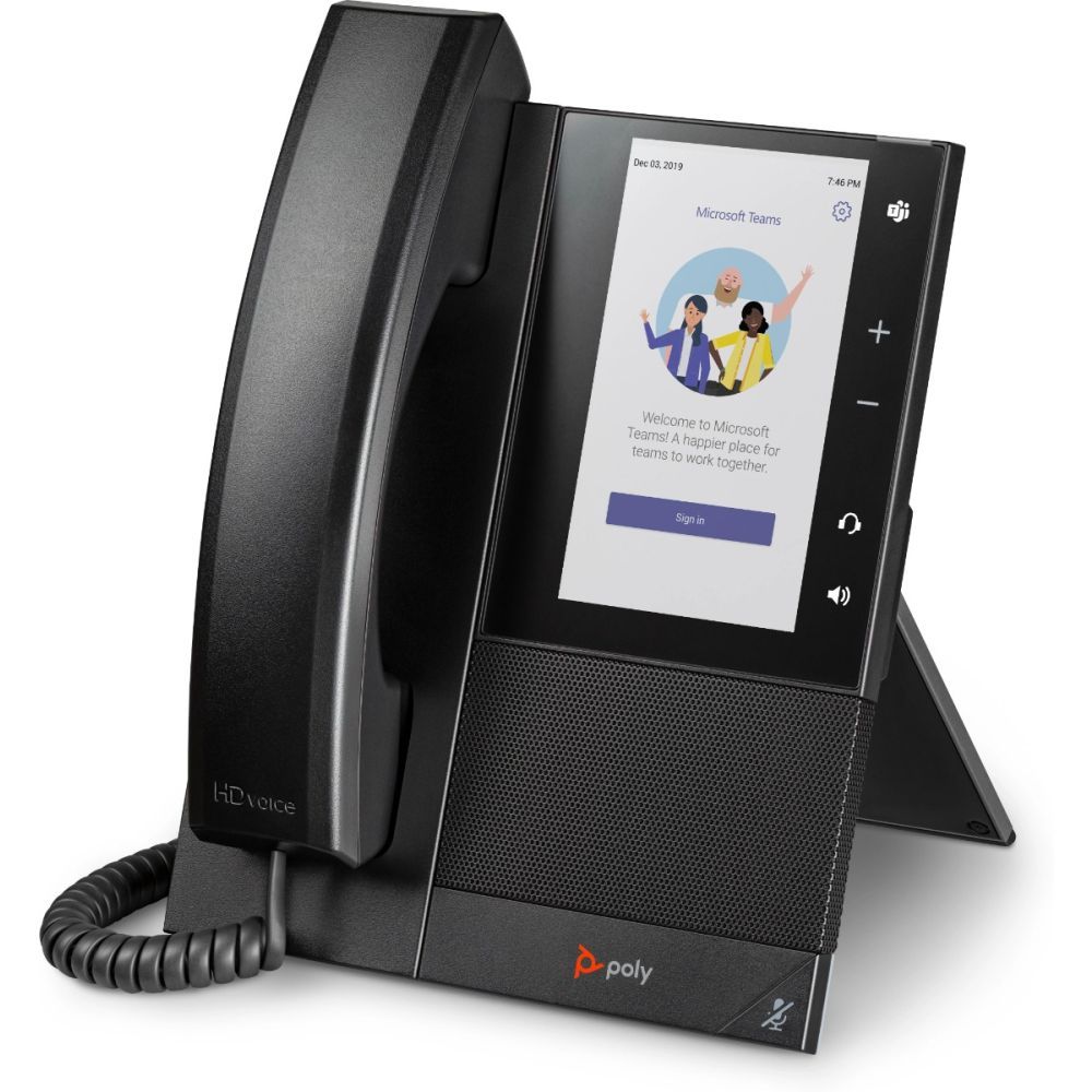849A5AA#ABA - Poly CCX 505 5-Inch Touchscreen Phone for Teams